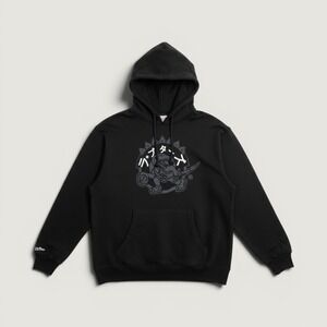 Mitchell & Ness Toronto Raptors Japanese Katakana Hoodie Black XL